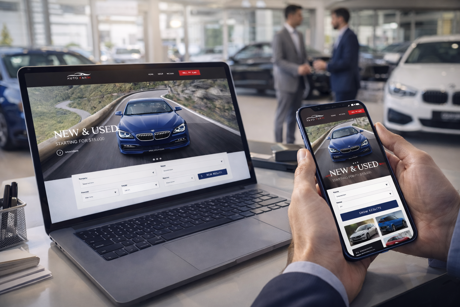 Car dealer market place